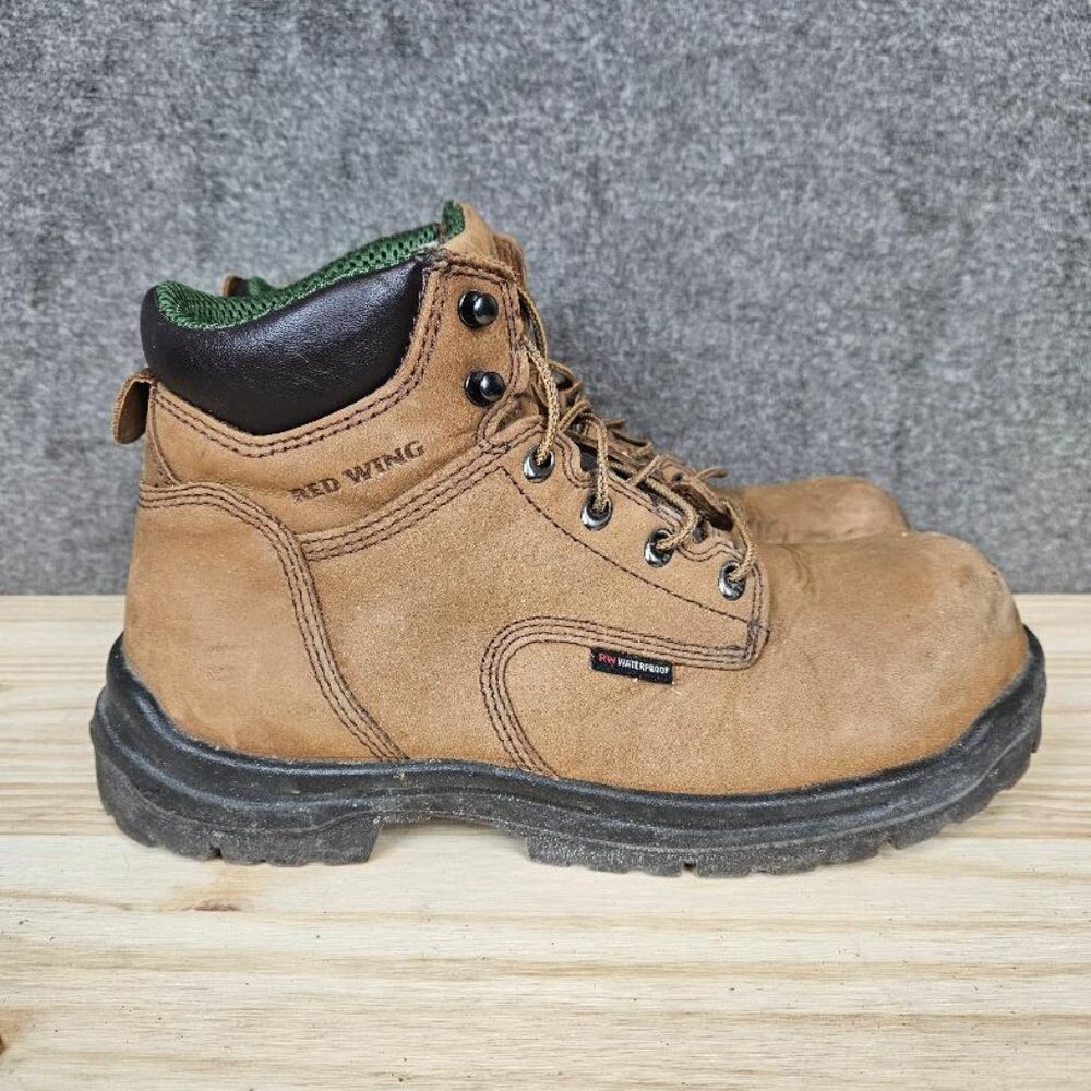 Red Wing Boots Mens 10.5 D Working Brown Leather ASTM F2413-18 Insulated
